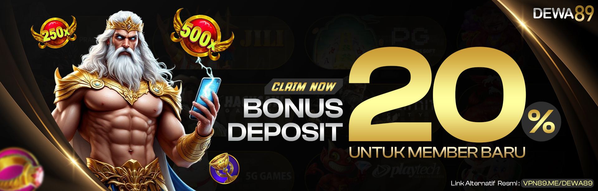 BONUS DEPOSIT MEMBER BARU DEWA89